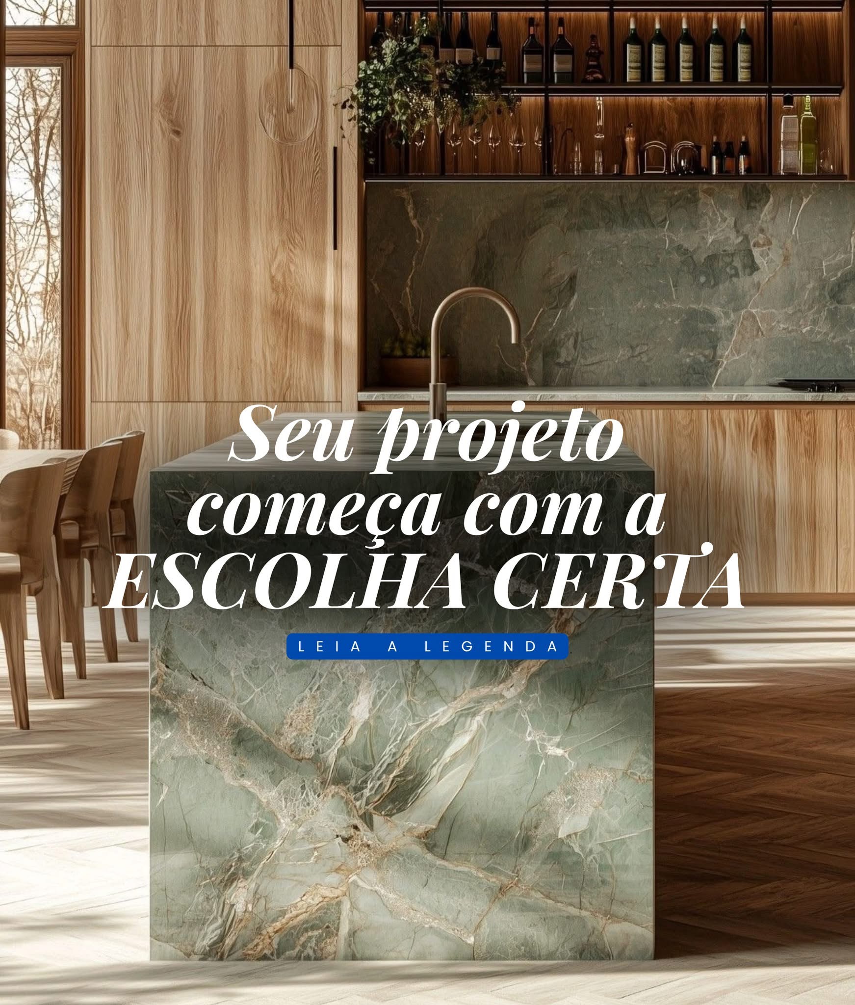 A reforma começa na escolha do material e do profissional